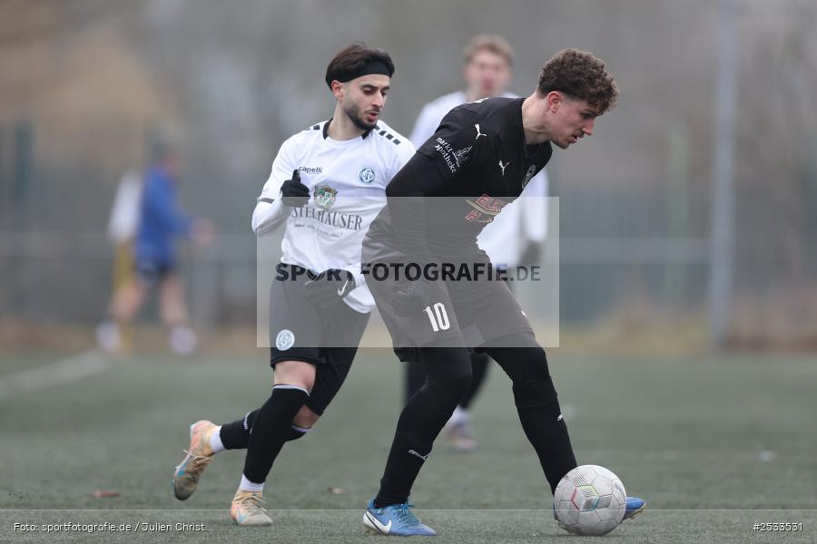Sepp-Endres-Sportanlage, Würzburg, 07.02.2026, sport, Fussball, BFV, Landesfreundschaftsspiele, VL Hessen-Nord, Bayernliga Nord, SV Steinbach, Würzburger FV 04 - Bild-ID: 2533531