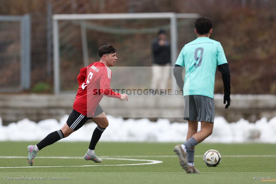 Sportgelände, Thüngersheim, 08.02.2026, sport, Fussball, BFV, Kreisfreundschaftsspiele, Kreisklasse Würzburg, SV Birkenfeld II, SV Sendelbach-Steinbach - Bild-ID: 2534204