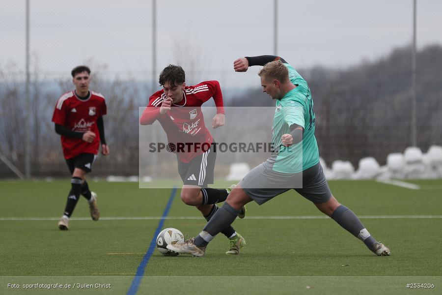Sportgelände, Thüngersheim, 08.02.2026, sport, Fussball, BFV, Kreisfreundschaftsspiele, Kreisklasse Würzburg, SV Birkenfeld II, SV Sendelbach-Steinbach - Bild-ID: 2534206