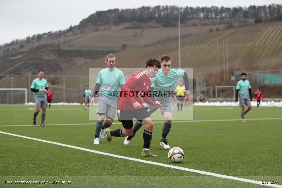 Sportgelände, Thüngersheim, 08.02.2026, sport, Fussball, BFV, Kreisfreundschaftsspiele, Kreisklasse Würzburg, SV Birkenfeld II, SV Sendelbach-Steinbach - Bild-ID: 2534209
