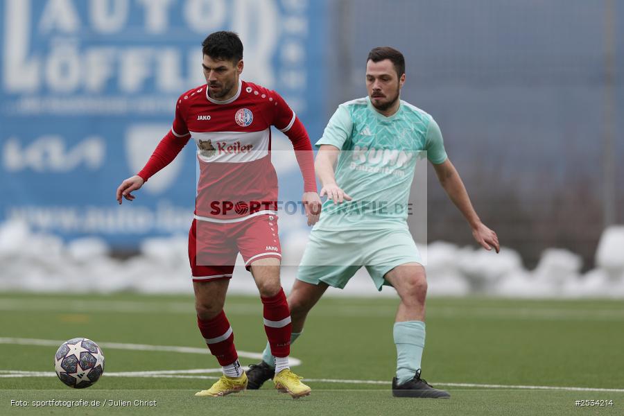 Sportgelände, Thüngersheim, 08.02.2026, sport, Fussball, BFV, Kreisfreundschaftsspiele, Kreisklasse Würzburg, Kreisliga Würzburg, FC Wiesenfeld-Halsbach, TSV Homburg - Bild-ID: 2534214
