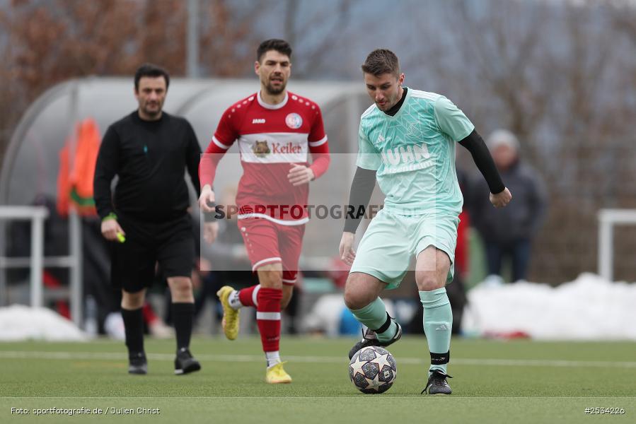 Sportgelände, Thüngersheim, 08.02.2026, sport, Fussball, BFV, Kreisfreundschaftsspiele, Kreisklasse Würzburg, Kreisliga Würzburg, FC Wiesenfeld-Halsbach, TSV Homburg - Bild-ID: 2534226