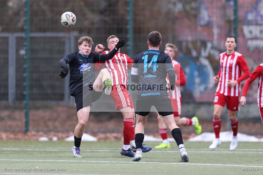 sport, TSV Nürnberg-Buch, Sportgelände, Rimpar, Landesliga Nordwest, Landesliga Nordost, Landesfreundschaftsspiele, Fussball, BFV, ASV Rimpar, 08.02.2026 - Bild-ID: 2534548