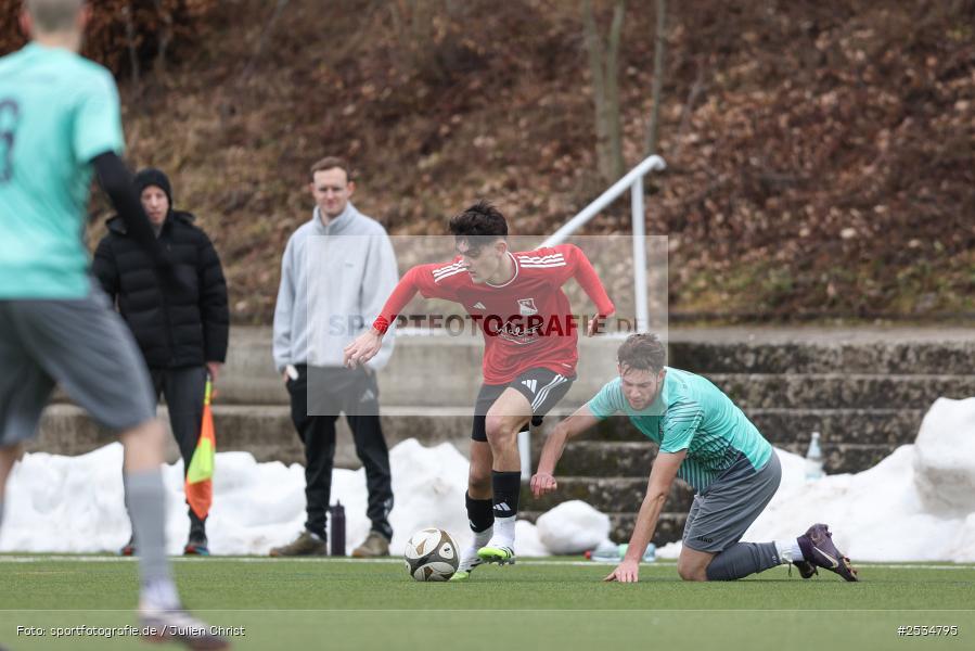 sport, Thüngersheim, Sportgelände, SV Sendelbach-Steinbach, SV Birkenfeld II, Kreisklasse Würzburg, Kreisfreundschaftsspiele, Fussball, BFV, 08.02.2026 - Bild-ID: 2534795