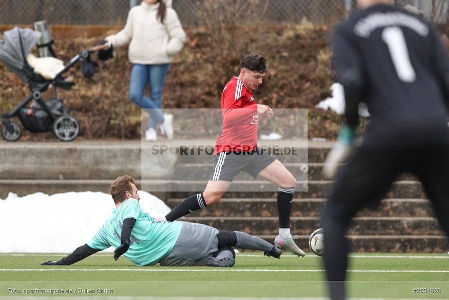 sport, Thüngersheim, Sportgelände, SV Sendelbach-Steinbach, SV Birkenfeld II, Kreisklasse Würzburg, Kreisfreundschaftsspiele, Fussball, BFV, 08.02.2026 - Bild-ID: 2534820