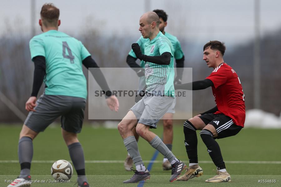 sport, Thüngersheim, Sportgelände, SV Sendelbach-Steinbach, SV Birkenfeld II, Kreisklasse Würzburg, Kreisfreundschaftsspiele, Fussball, BFV, 08.02.2026 - Bild-ID: 2534835
