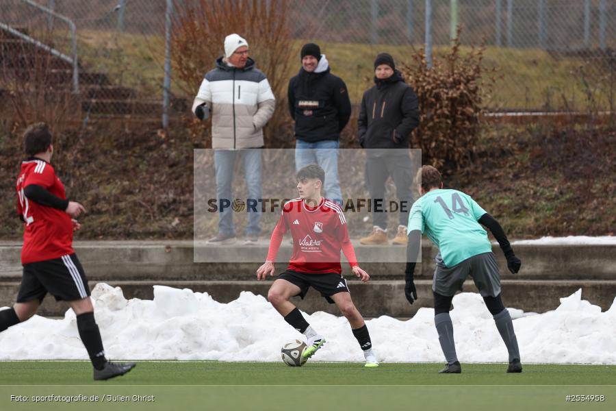 sport, Thüngersheim, Sportgelände, SV Sendelbach-Steinbach, SV Birkenfeld II, Kreisklasse Würzburg, Kreisfreundschaftsspiele, Fussball, BFV, 08.02.2026 - Bild-ID: 2534958