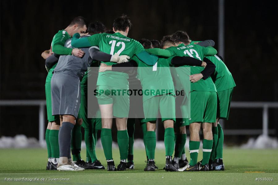 Sportgelände, Thüngersheim, 11.02.2026, sport, Fussball, BFV, Kreisfreundschaftsspiele, Kreisliga Würzburg Gr. 2, Bezirksliga Ufr. Ost, DJK Altbessingen, FV 1926 Thüngersheim - Bild-ID: 2535022