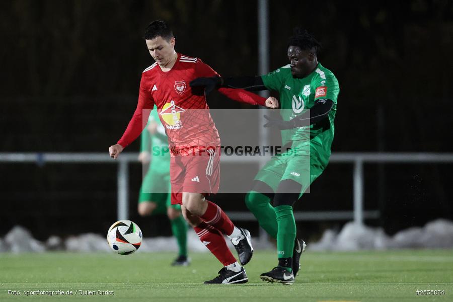 Sportgelände, Thüngersheim, 11.02.2026, sport, Fussball, BFV, Kreisfreundschaftsspiele, Kreisliga Würzburg Gr. 2, Bezirksliga Ufr. Ost, DJK Altbessingen, FV 1926 Thüngersheim - Bild-ID: 2535034