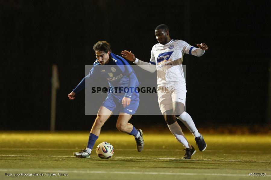 sport, Würzburger FV 04, Sportgelände, Rimpar, Landesliga Nordwest, Landesfreundschaftsspiele, Fussball, Bayernliga Nord, BFV, ASV Rimpar, 11.02.2026 - Bild-ID: 2535058