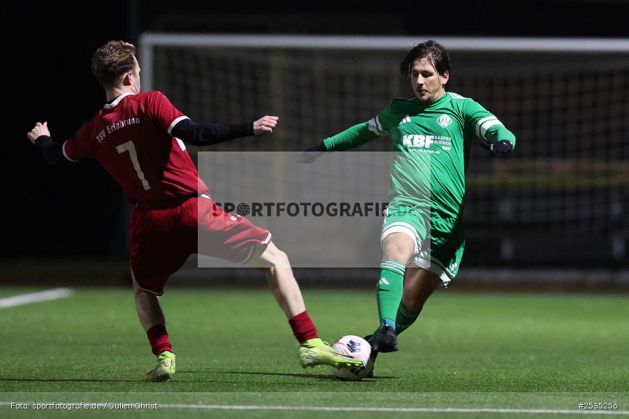 Sportgelände, Erlabrunn, 13.02.2026, sport, Fussball, BFV, Kreisfreundschaftsspiele, Kreisliga Würzburg Gr. 2, Kreisklasse Würzburg Gr. 1, FV Karlstadt, TSV Erlabrunn - Bild-ID: 2535256