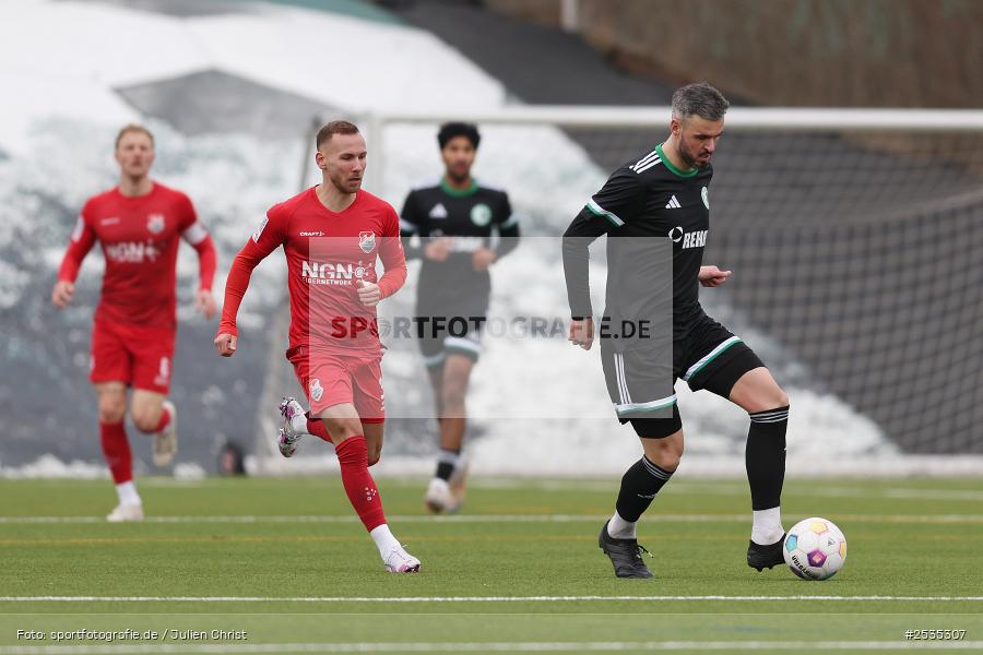Sportgelände, Bergrheinfeld, 14.02.2026, sport, Fussball, BFV, Landesfreundschaftsspiele, Bayernliga Nord, Regionalliga Bayern, SC Eltersdorf, TSV Aubstadt - Bild-ID: 2535307