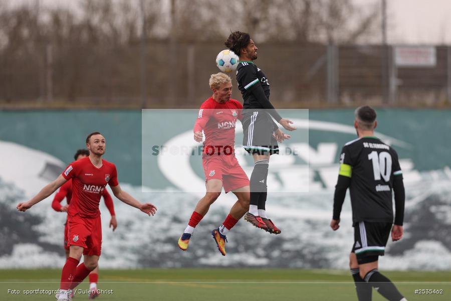 sport, TSV Aubstadt, Sportgelände, SC Eltersdorf, Regionalliga Bayern, Landesfreundschaftsspiele, Fussball, Bergrheinfeld, Bayernliga Nord, BFV, 14.02.2026 - Bild-ID: 2535462