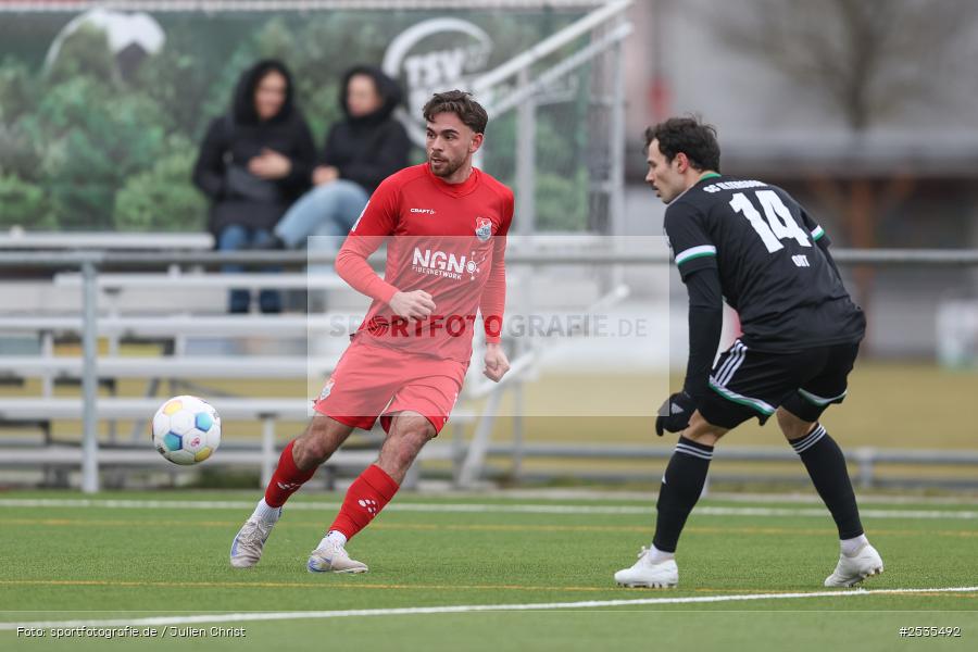 sport, TSV Aubstadt, Sportgelände, SC Eltersdorf, Regionalliga Bayern, Landesfreundschaftsspiele, Fussball, Bergrheinfeld, Bayernliga Nord, BFV, 14.02.2026 - Bild-ID: 2535492