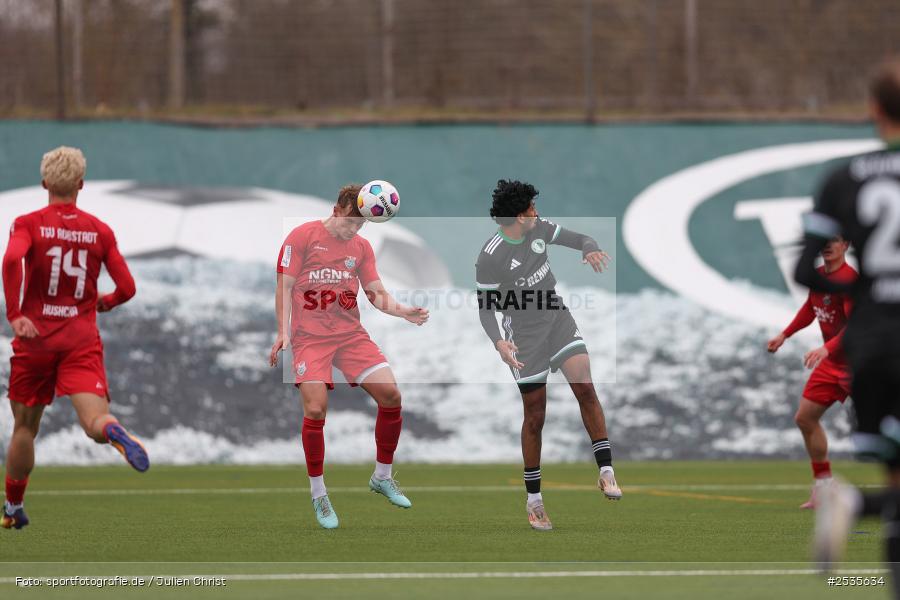 sport, TSV Aubstadt, Sportgelände, SC Eltersdorf, Regionalliga Bayern, Landesfreundschaftsspiele, Fussball, Bergrheinfeld, Bayernliga Nord, BFV, 14.02.2026 - Bild-ID: 2535634