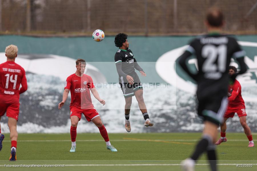 sport, TSV Aubstadt, Sportgelände, SC Eltersdorf, Regionalliga Bayern, Landesfreundschaftsspiele, Fussball, Bergrheinfeld, Bayernliga Nord, BFV, 14.02.2026 - Bild-ID: 2535635