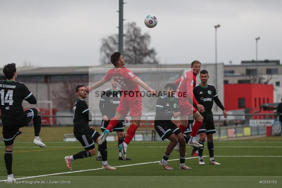 sport, TSV Aubstadt, Sportgelände, SC Eltersdorf, Regionalliga Bayern, Landesfreundschaftsspiele, Fussball, Bergrheinfeld, Bayernliga Nord, BFV, 14.02.2026 - Bild-ID: 2535753