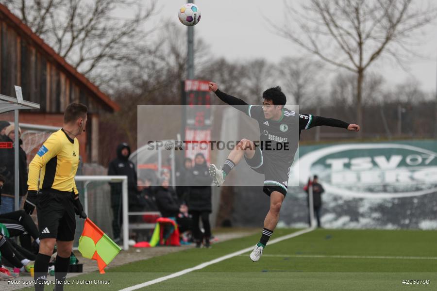 sport, TSV Aubstadt, Sportgelände, SC Eltersdorf, Regionalliga Bayern, Landesfreundschaftsspiele, Fussball, Bergrheinfeld, Bayernliga Nord, BFV, 14.02.2026 - Bild-ID: 2535760
