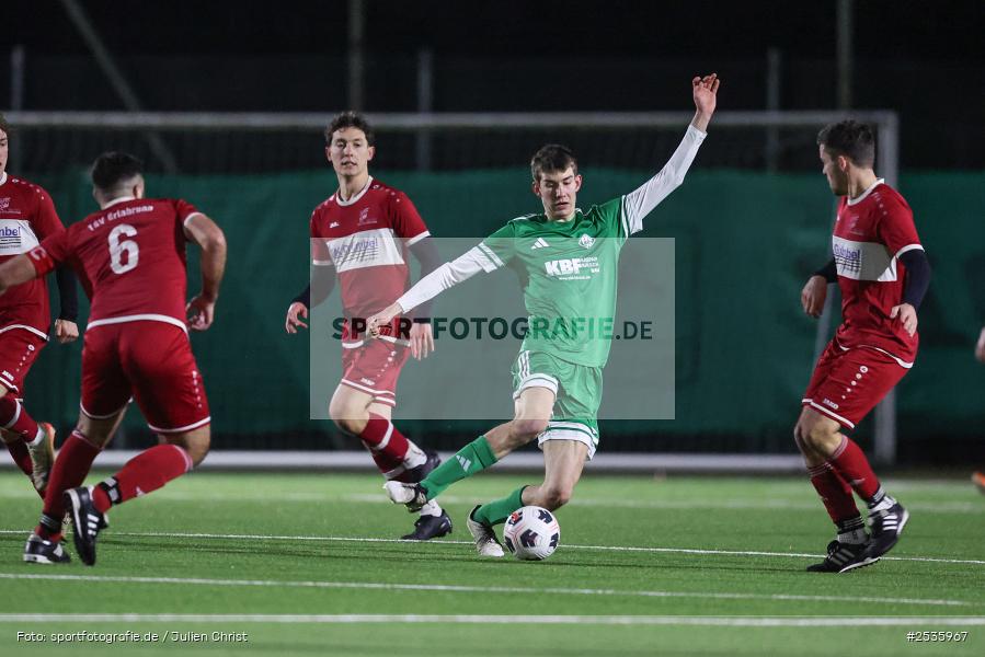sport, TSV Erlabrunn, Sportgelände, Kreisliga Würzburg Gr. 2, Kreisklasse Würzburg Gr. 1, Kreisfreundschaftsspiele, Fussball, FV Karlstadt, Erlabrunn, BFV, 13.02.2026 - Bild-ID: 2535967