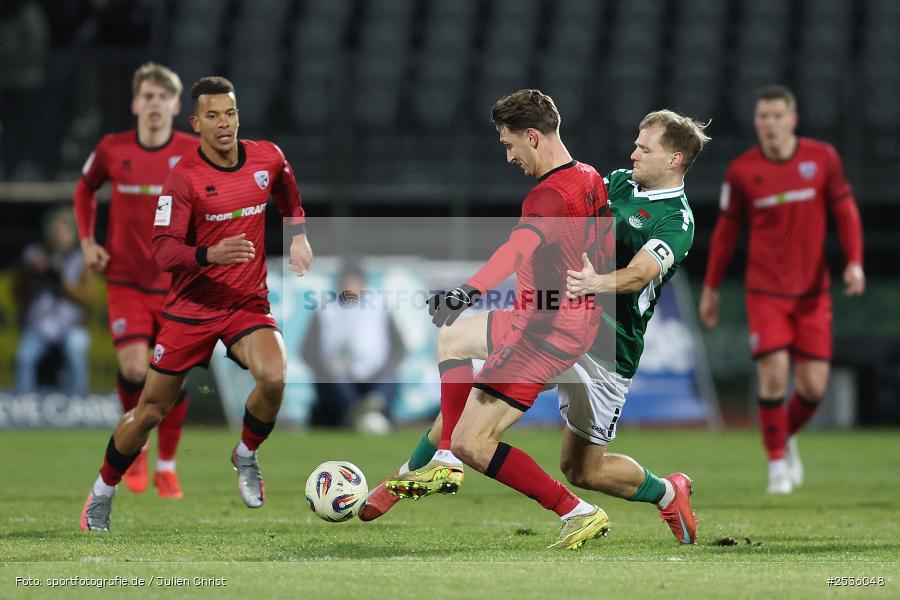 Sachs-Stadion, Schweinfurt, 15.02.2026, sport, Fussball, DFB, 3. Liga, 24. Spieltag, FC Ingolstadt 04, 1. FC Schweinfurt 1905 - Bild-ID: 2536048