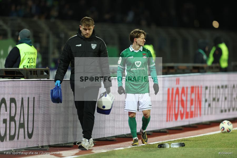 Sachs-Stadion, Schweinfurt, 15.02.2026, sport, Fussball, DFB, 3. Liga, 24. Spieltag, FC Ingolstadt 04, 1. FC Schweinfurt 1905 - Bild-ID: 2536061