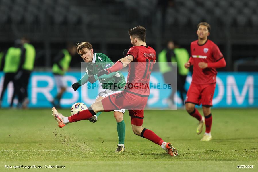 Sachs-Stadion, Schweinfurt, 15.02.2026, sport, Fussball, DFB, 3. Liga, 24. Spieltag, FC Ingolstadt 04, 1. FC Schweinfurt 1905 - Bild-ID: 2536068