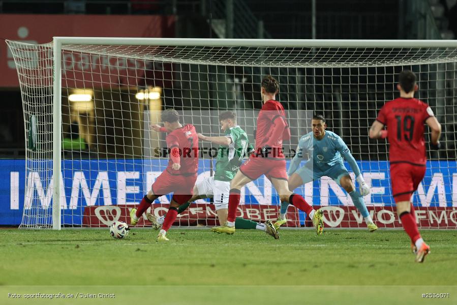 Sachs-Stadion, Schweinfurt, 15.02.2026, sport, Fussball, DFB, 3. Liga, 24. Spieltag, FC Ingolstadt 04, 1. FC Schweinfurt 1905 - Bild-ID: 2536071
