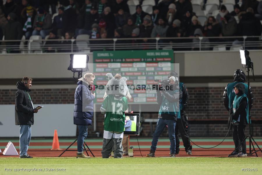 sport, Schweinfurt, Sachs-Stadion, Fussball, FC Ingolstadt 04, DFB, 3. Liga, 24. Spieltag, 15.02.2026, 1. FC Schweinfurt 1905 - Bild-ID: 2536103