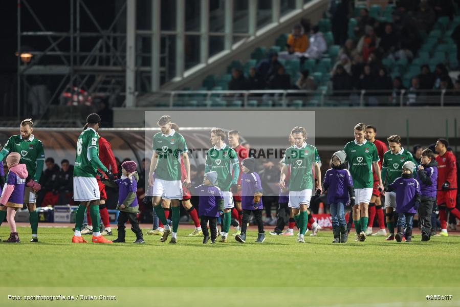 sport, Schweinfurt, Sachs-Stadion, Fussball, FC Ingolstadt 04, DFB, 3. Liga, 24. Spieltag, 15.02.2026, 1. FC Schweinfurt 1905 - Bild-ID: 2536117