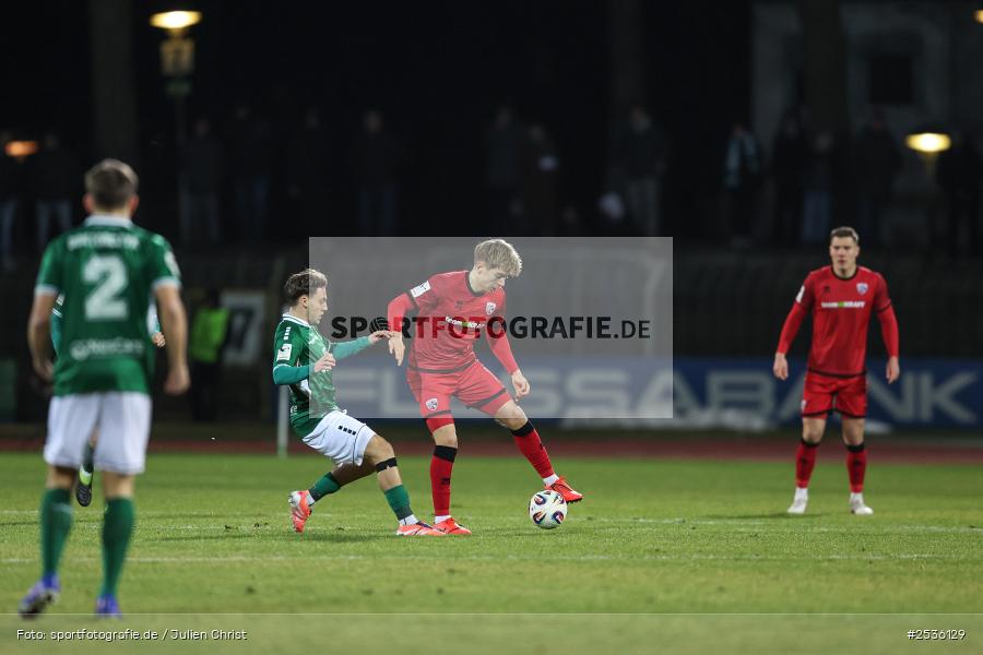 sport, Schweinfurt, Sachs-Stadion, Fussball, FC Ingolstadt 04, DFB, 3. Liga, 24. Spieltag, 15.02.2026, 1. FC Schweinfurt 1905 - Bild-ID: 2536129