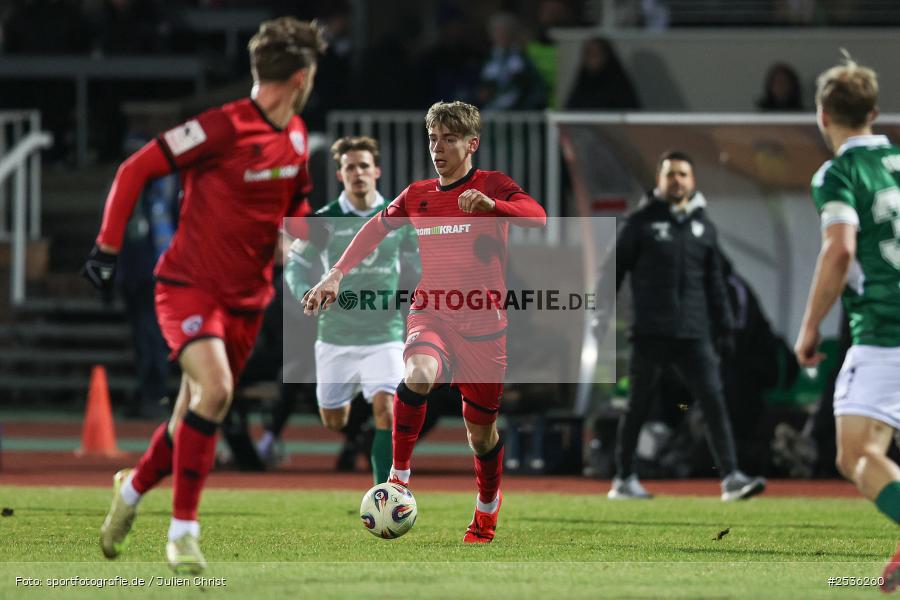 sport, Schweinfurt, Sachs-Stadion, Fussball, FC Ingolstadt 04, DFB, 3. Liga, 24. Spieltag, 15.02.2026, 1. FC Schweinfurt 1905 - Bild-ID: 2536260
