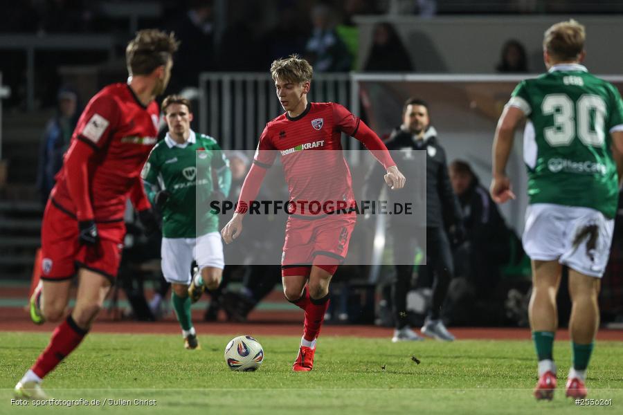 sport, Schweinfurt, Sachs-Stadion, Fussball, FC Ingolstadt 04, DFB, 3. Liga, 24. Spieltag, 15.02.2026, 1. FC Schweinfurt 1905 - Bild-ID: 2536261