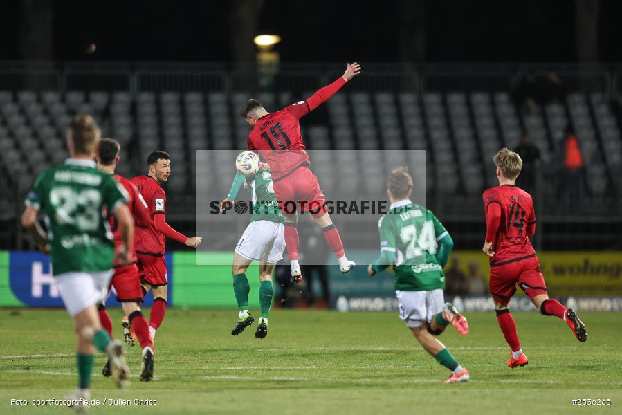 sport, Schweinfurt, Sachs-Stadion, Fussball, FC Ingolstadt 04, DFB, 3. Liga, 24. Spieltag, 15.02.2026, 1. FC Schweinfurt 1905 - Bild-ID: 2536265