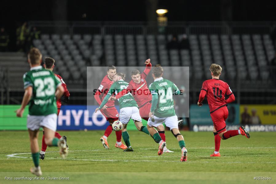 sport, Schweinfurt, Sachs-Stadion, Fussball, FC Ingolstadt 04, DFB, 3. Liga, 24. Spieltag, 15.02.2026, 1. FC Schweinfurt 1905 - Bild-ID: 2536266