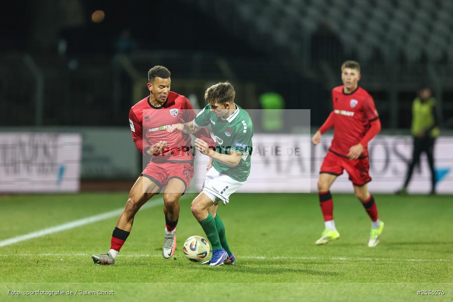 sport, Schweinfurt, Sachs-Stadion, Fussball, FC Ingolstadt 04, DFB, 3. Liga, 24. Spieltag, 15.02.2026, 1. FC Schweinfurt 1905 - Bild-ID: 2536276