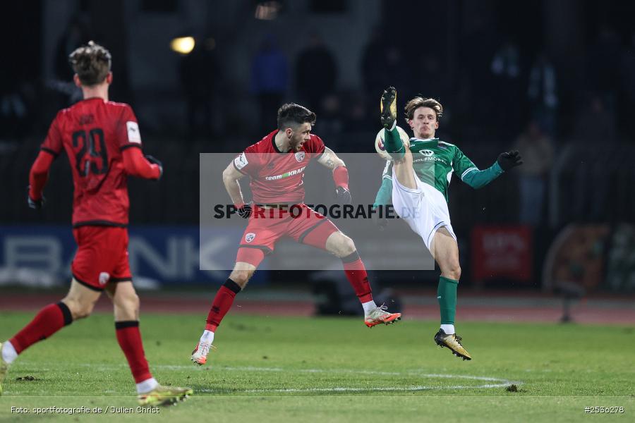 sport, Schweinfurt, Sachs-Stadion, Fussball, FC Ingolstadt 04, DFB, 3. Liga, 24. Spieltag, 15.02.2026, 1. FC Schweinfurt 1905 - Bild-ID: 2536278