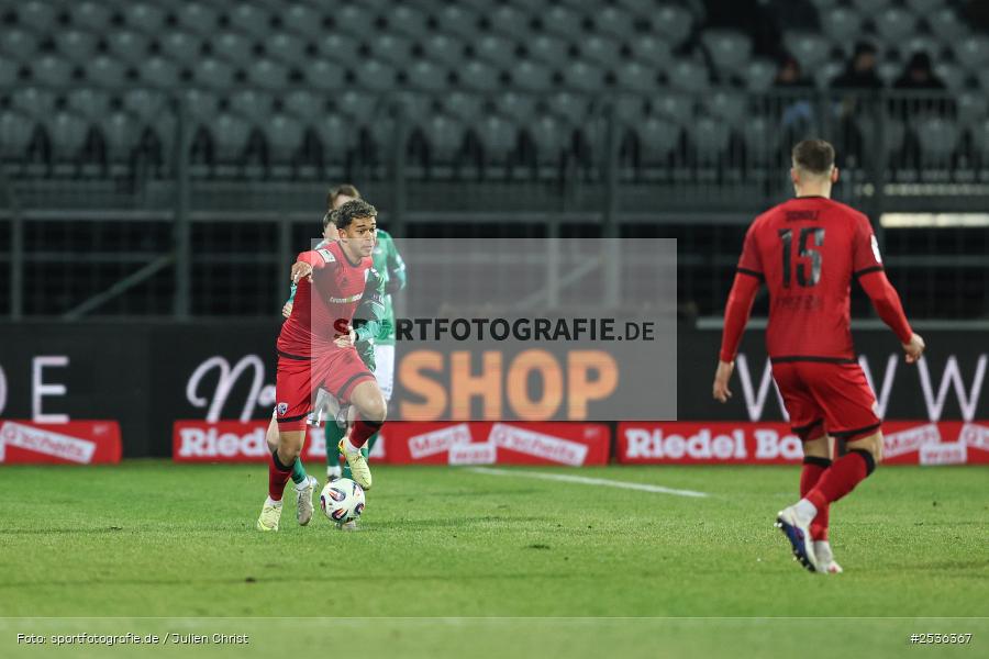 sport, Schweinfurt, Sachs-Stadion, Fussball, FC Ingolstadt 04, DFB, 3. Liga, 24. Spieltag, 15.02.2026, 1. FC Schweinfurt 1905 - Bild-ID: 2536367