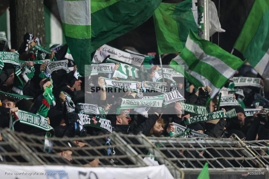 sport, Schweinfurt, Sachs-Stadion, Fussball, FC Ingolstadt 04, DFB, 3. Liga, 24. Spieltag, 15.02.2026, 1. FC Schweinfurt 1905 - Bild-ID: 2536378