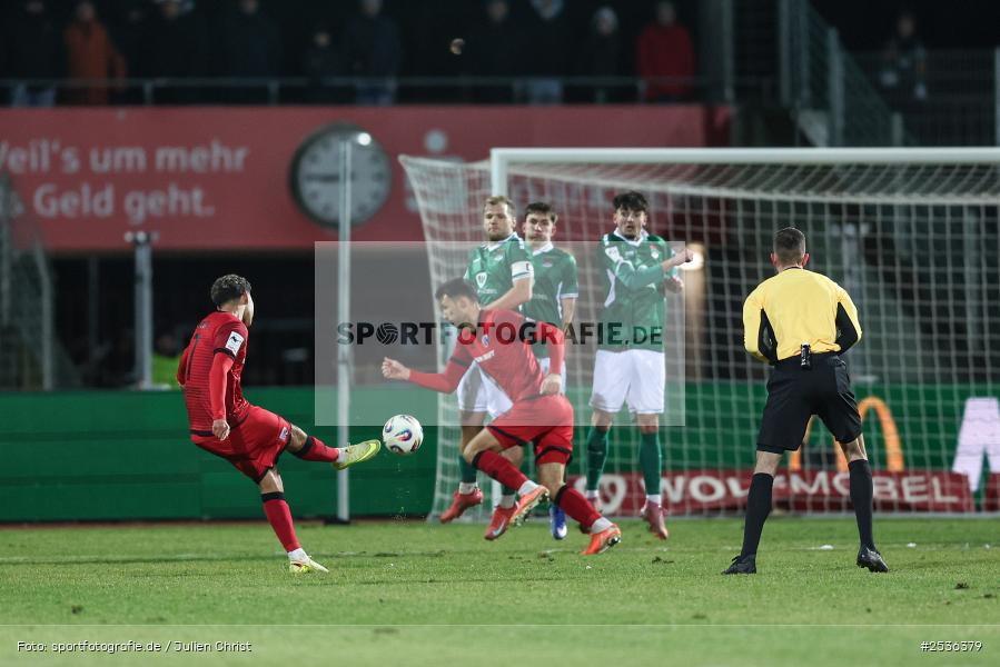 sport, Schweinfurt, Sachs-Stadion, Fussball, FC Ingolstadt 04, DFB, 3. Liga, 24. Spieltag, 15.02.2026, 1. FC Schweinfurt 1905 - Bild-ID: 2536379