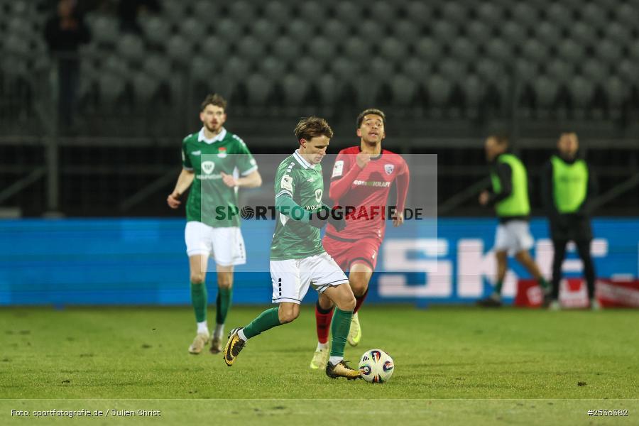 sport, Schweinfurt, Sachs-Stadion, Fussball, FC Ingolstadt 04, DFB, 3. Liga, 24. Spieltag, 15.02.2026, 1. FC Schweinfurt 1905 - Bild-ID: 2536382