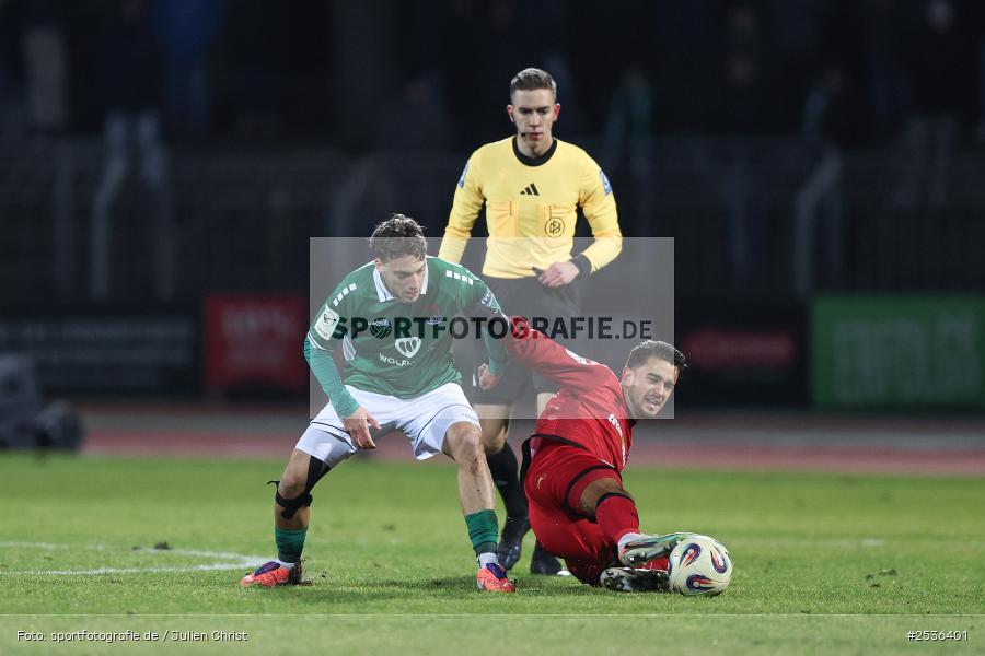 sport, Schweinfurt, Sachs-Stadion, Fussball, FC Ingolstadt 04, DFB, 3. Liga, 24. Spieltag, 15.02.2026, 1. FC Schweinfurt 1905 - Bild-ID: 2536401