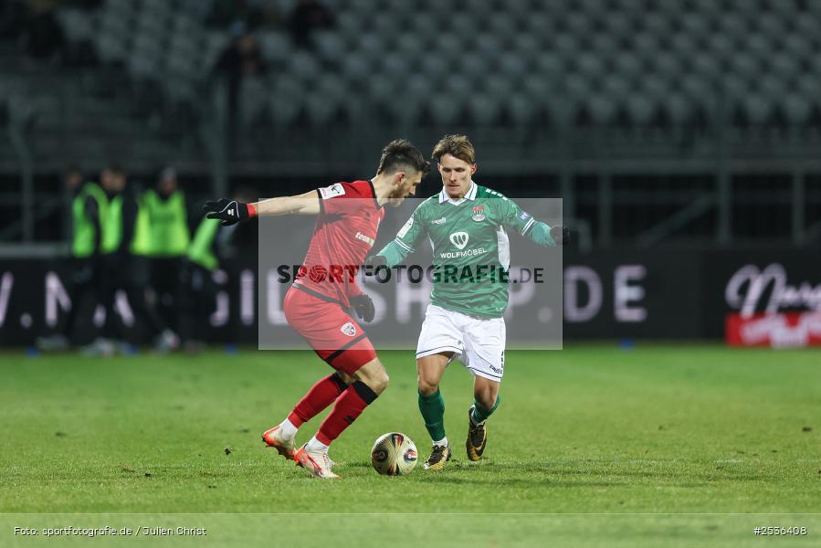 sport, Schweinfurt, Sachs-Stadion, Fussball, FC Ingolstadt 04, DFB, 3. Liga, 24. Spieltag, 15.02.2026, 1. FC Schweinfurt 1905 - Bild-ID: 2536408