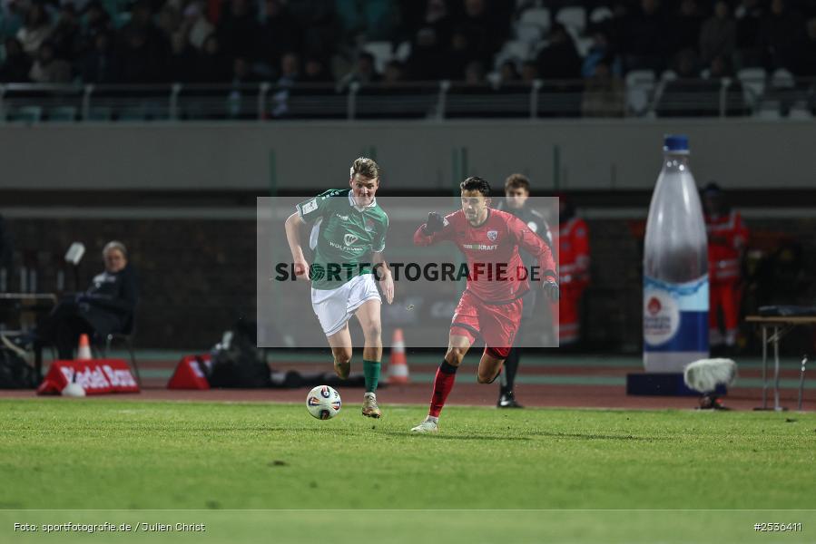 sport, Schweinfurt, Sachs-Stadion, Fussball, FC Ingolstadt 04, DFB, 3. Liga, 24. Spieltag, 15.02.2026, 1. FC Schweinfurt 1905 - Bild-ID: 2536411