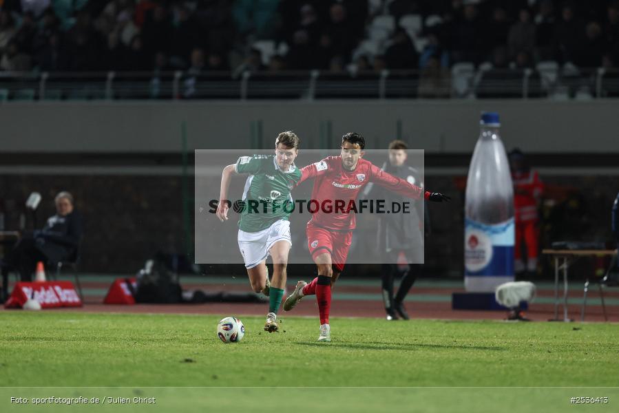 sport, Schweinfurt, Sachs-Stadion, Fussball, FC Ingolstadt 04, DFB, 3. Liga, 24. Spieltag, 15.02.2026, 1. FC Schweinfurt 1905 - Bild-ID: 2536413