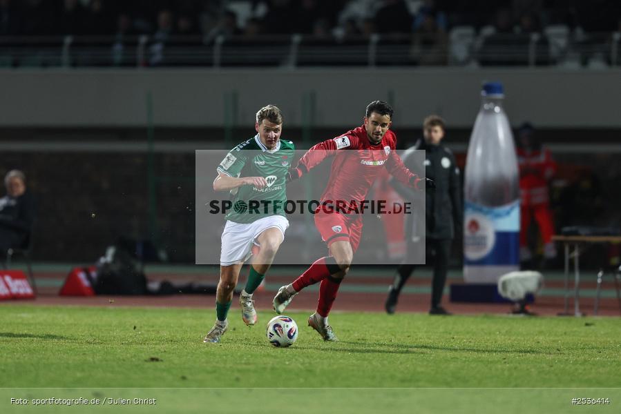 sport, Schweinfurt, Sachs-Stadion, Fussball, FC Ingolstadt 04, DFB, 3. Liga, 24. Spieltag, 15.02.2026, 1. FC Schweinfurt 1905 - Bild-ID: 2536414