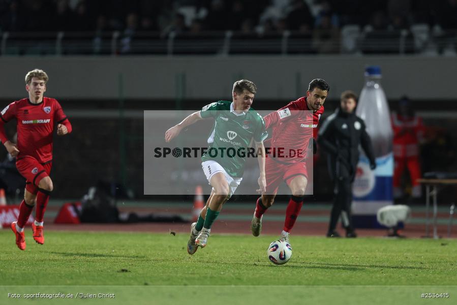 sport, Schweinfurt, Sachs-Stadion, Fussball, FC Ingolstadt 04, DFB, 3. Liga, 24. Spieltag, 15.02.2026, 1. FC Schweinfurt 1905 - Bild-ID: 2536415
