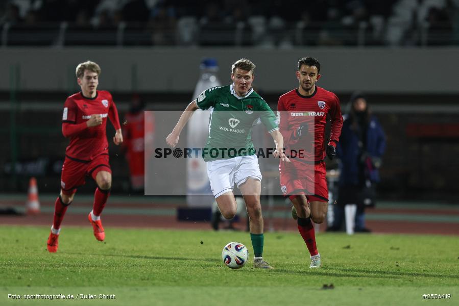 sport, Schweinfurt, Sachs-Stadion, Fussball, FC Ingolstadt 04, DFB, 3. Liga, 24. Spieltag, 15.02.2026, 1. FC Schweinfurt 1905 - Bild-ID: 2536419