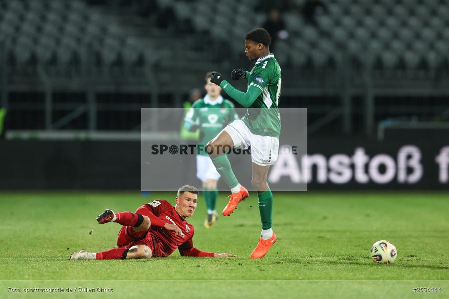 sport, Schweinfurt, Sachs-Stadion, Fussball, FC Ingolstadt 04, DFB, 3. Liga, 24. Spieltag, 15.02.2026, 1. FC Schweinfurt 1905 - Bild-ID: 2536444