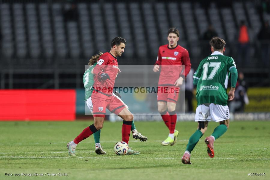 sport, Schweinfurt, Sachs-Stadion, Fussball, FC Ingolstadt 04, DFB, 3. Liga, 24. Spieltag, 15.02.2026, 1. FC Schweinfurt 1905 - Bild-ID: 2536445