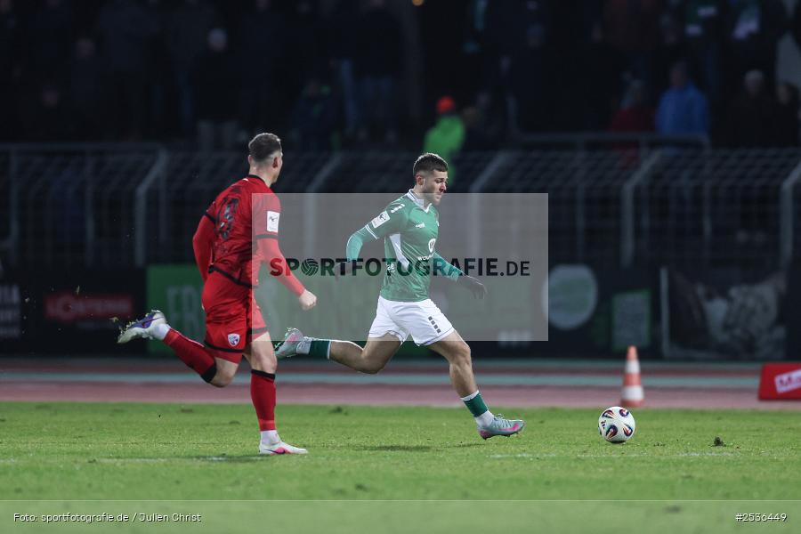 sport, Schweinfurt, Sachs-Stadion, Fussball, FC Ingolstadt 04, DFB, 3. Liga, 24. Spieltag, 15.02.2026, 1. FC Schweinfurt 1905 - Bild-ID: 2536449